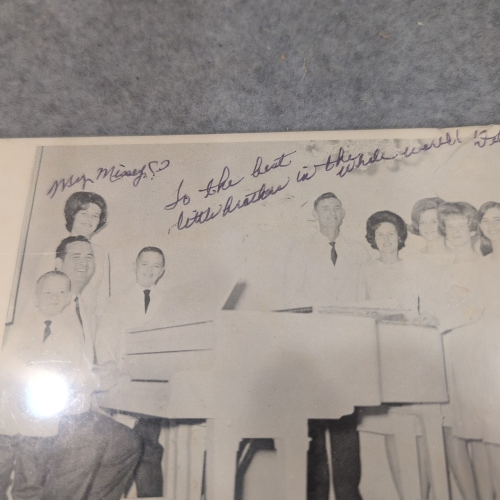 Monroe Lipscomb & The French Sisters Sing If You Believe Vinyl LP‎ Sealed Signed - Picture 3 of 4